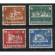 ALEMANIA 1935 SERIE COMPLETA ESTAMPILLAS Yv. 535/8 CENTRO DEL BLOCK 0STROPA MAGNIFICA E INMEJORABLE CALIDAD !!! 200 Euros